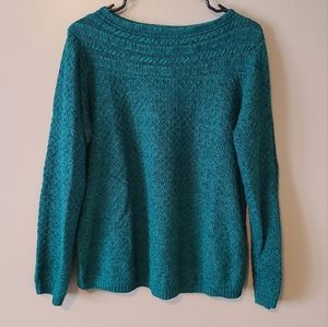 Teal Knit Sweater